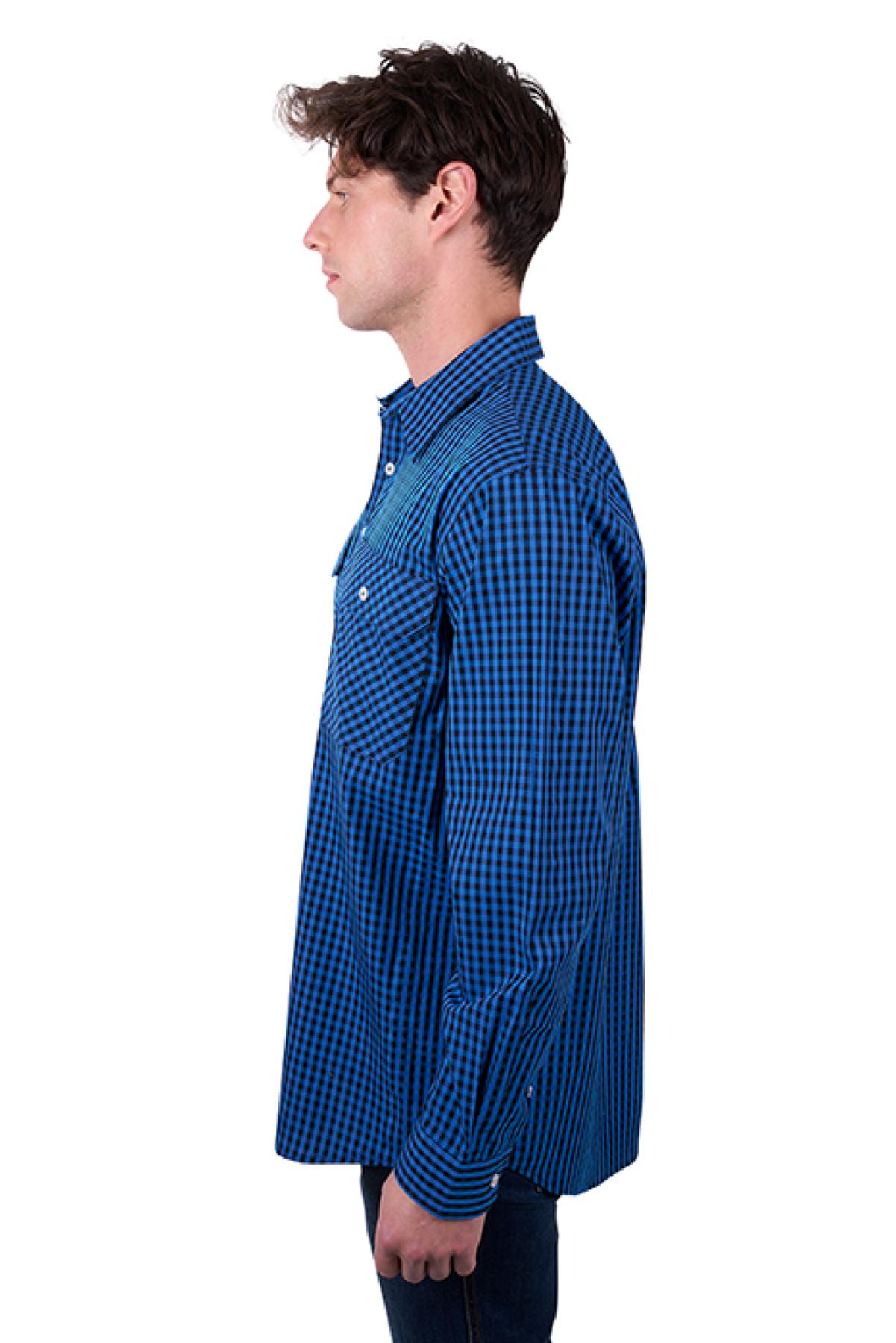 Men's Astell Half Placket Long Sleeve Shirt